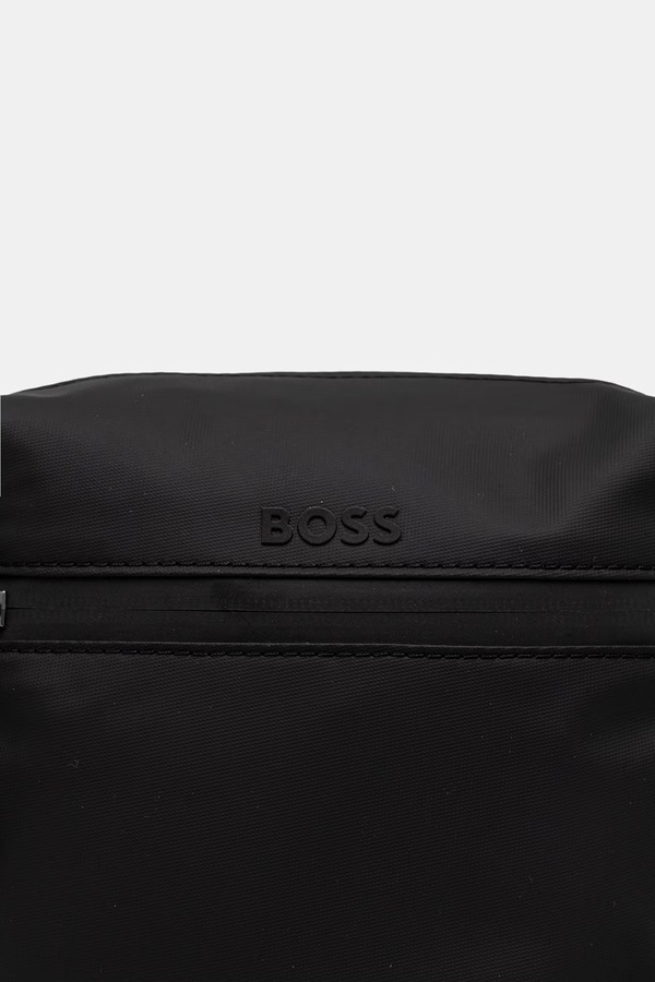 Сумка чоловіча BOSS Stenson_NS Zip колір чорний фото 4