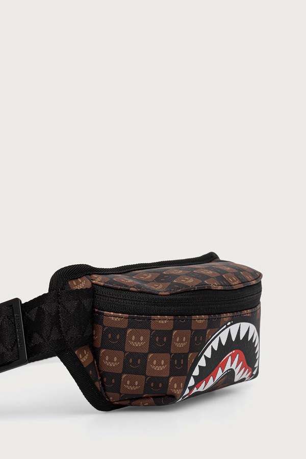 Бананка Sprayground SHARKS IN PARIS колір коричневий фото 2