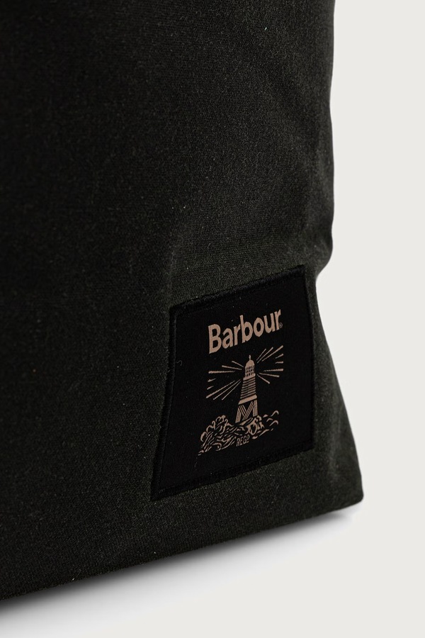Сумка Barbour колір зелений фото 4