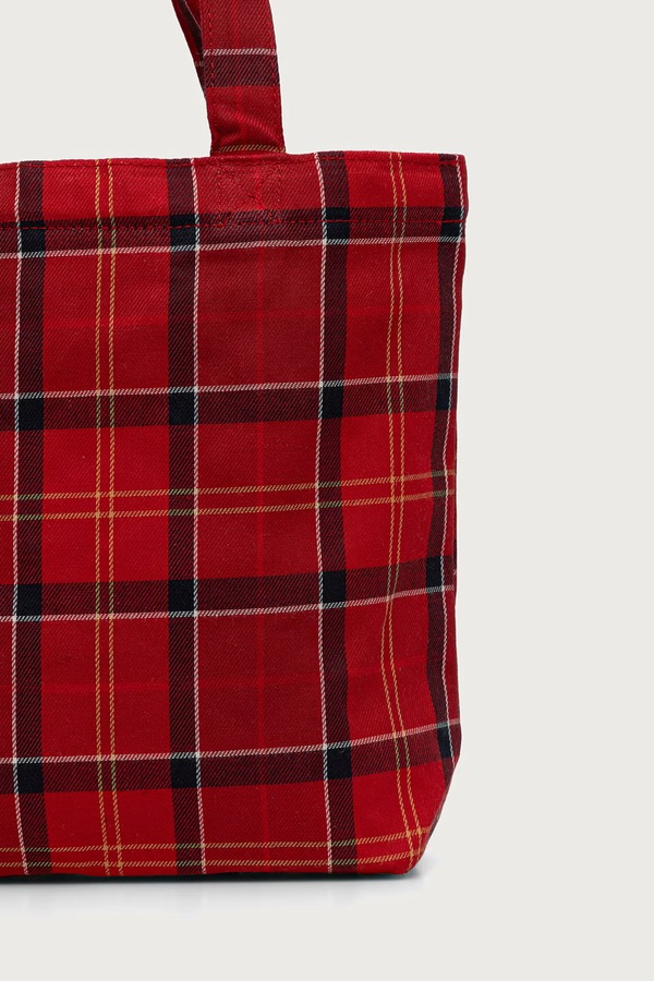 Сумка Barbour колір червоний фото 2
