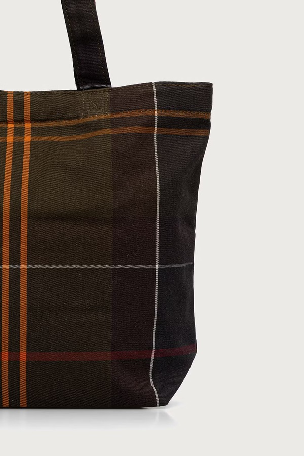 Сумка Barbour колір зелений фото 2