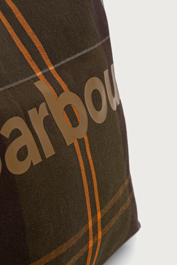 Сумка Barbour колір зелений фото 4