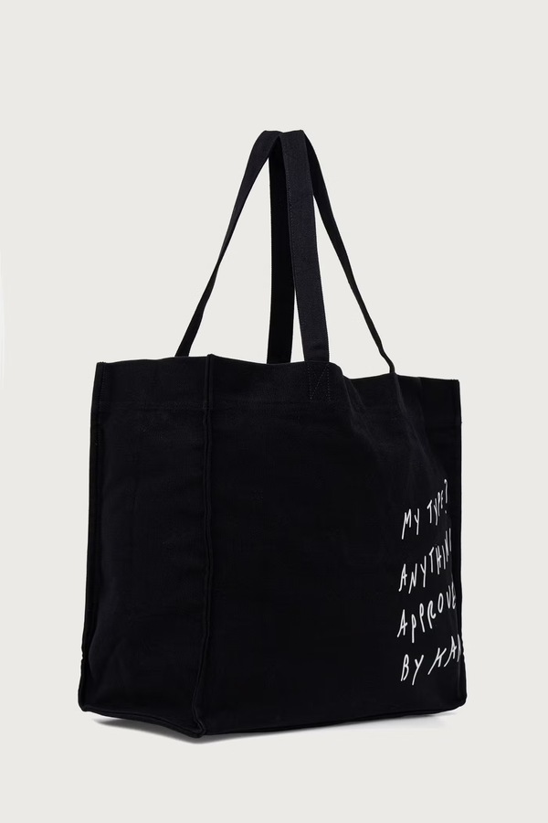 Сумка хлопковая Karl Lagerfeld Jeans x Pietro Terzini цвет черный