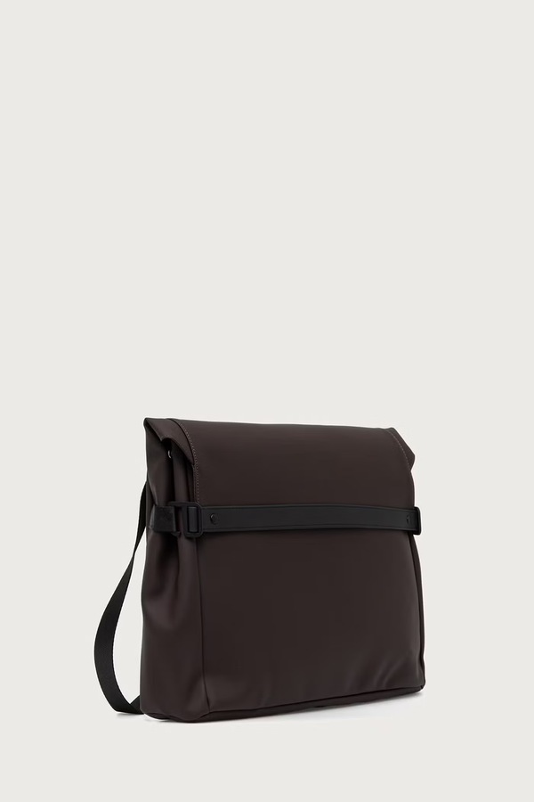 Сумка Rains OTG Messenger Bag W3 колір коричневий