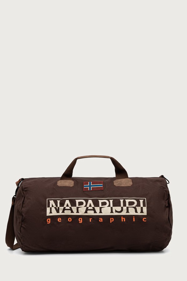 Сумка Napapijri Bering 3 цвет коричневый