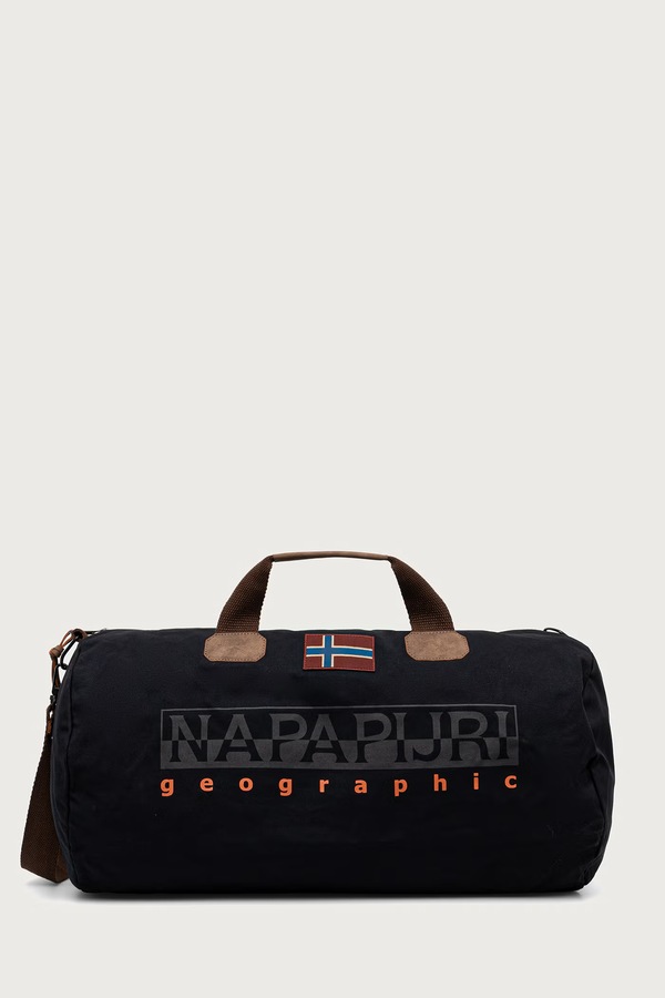 Сумка хлопковая Napapijri Bering 3 цвет черный