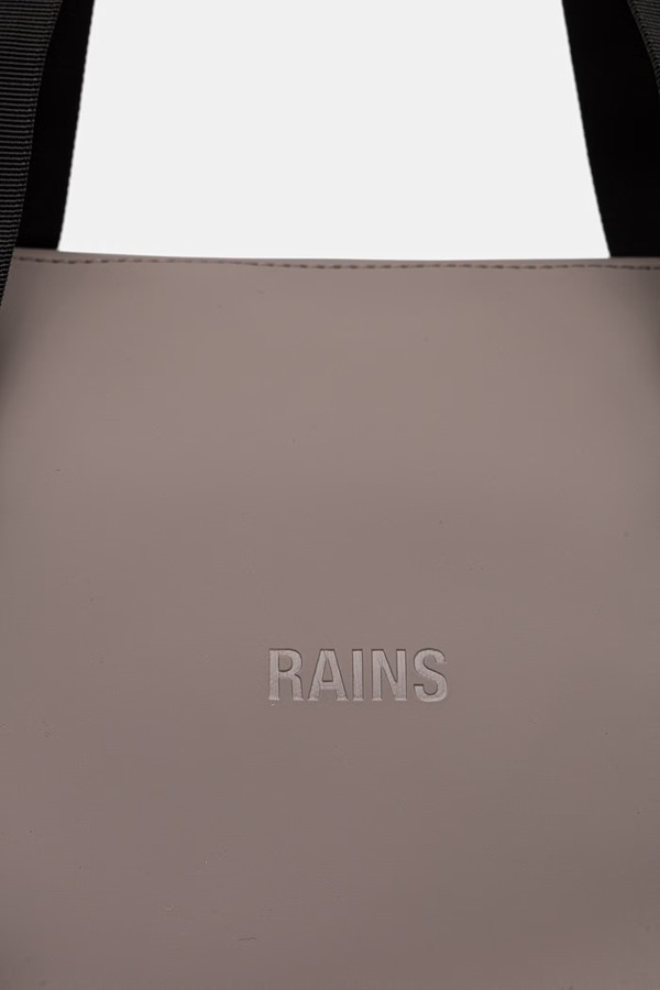 Сумка Rains Hilo Weekend Bag Small W3 колір бежевий фото 4