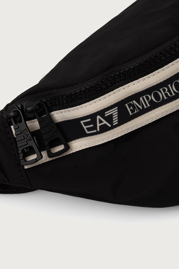 Бананка EA7 Emporio Armani колір чорний фото 4