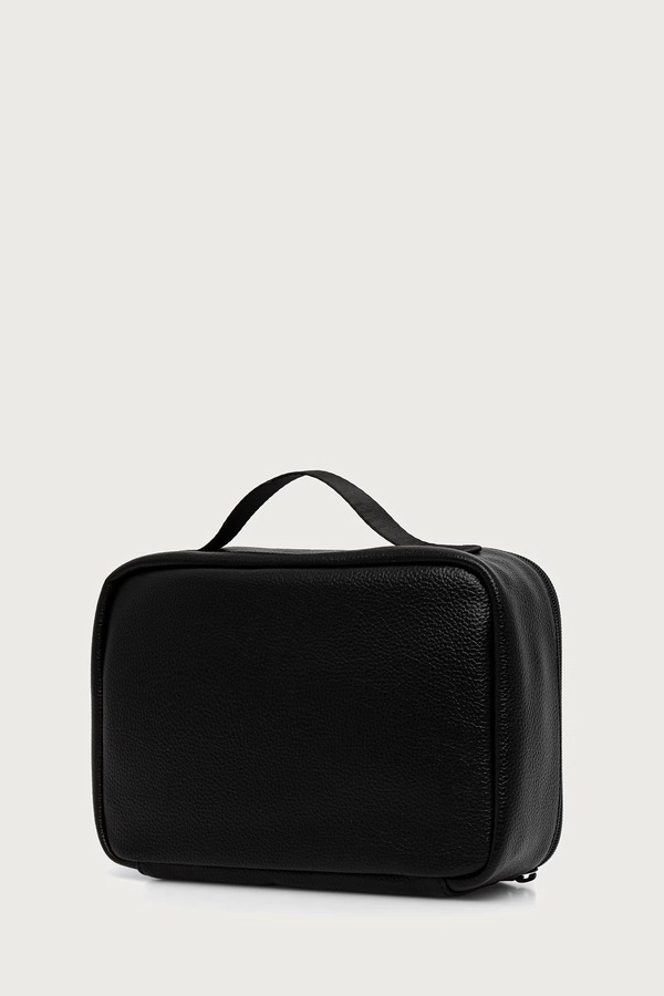Косметичка зі штучної шкіри EA7 Emporio Armani колір чорний