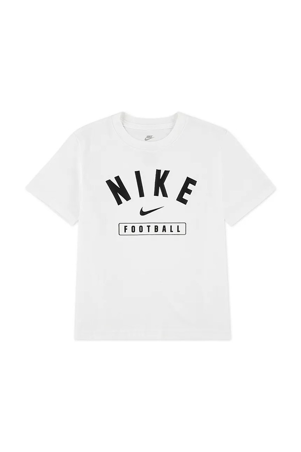Футболка детская хлопковая Nike цвет белый