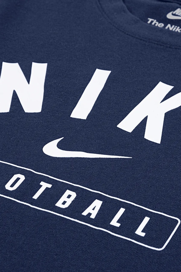 Футболка дитяча бавовняна Nike колір темно-синій фото 2