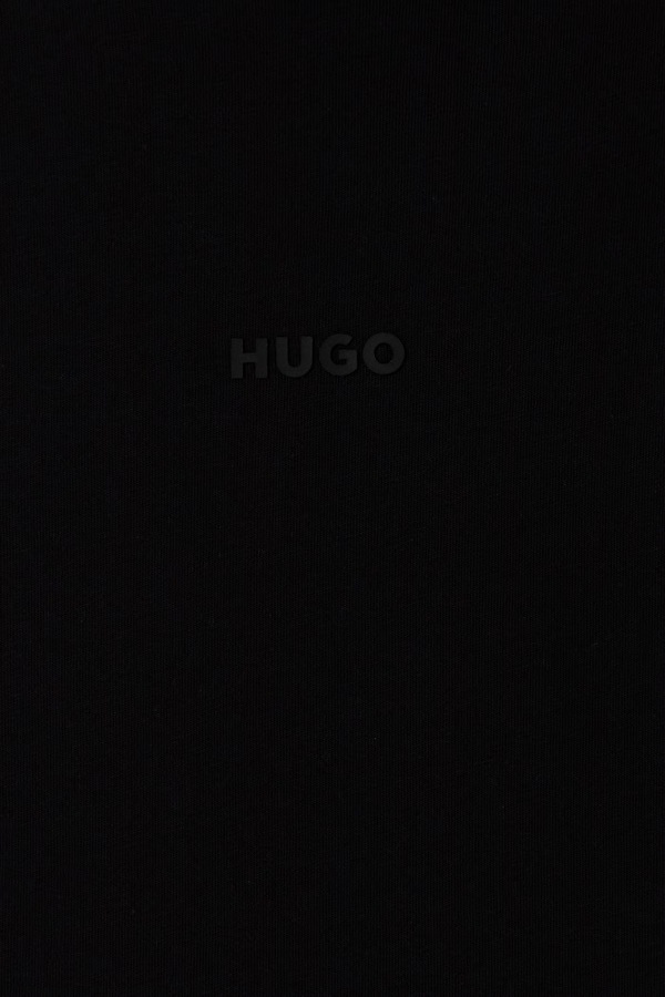 Футболка дитяча бавовняна HUGO колір чорний фото 3