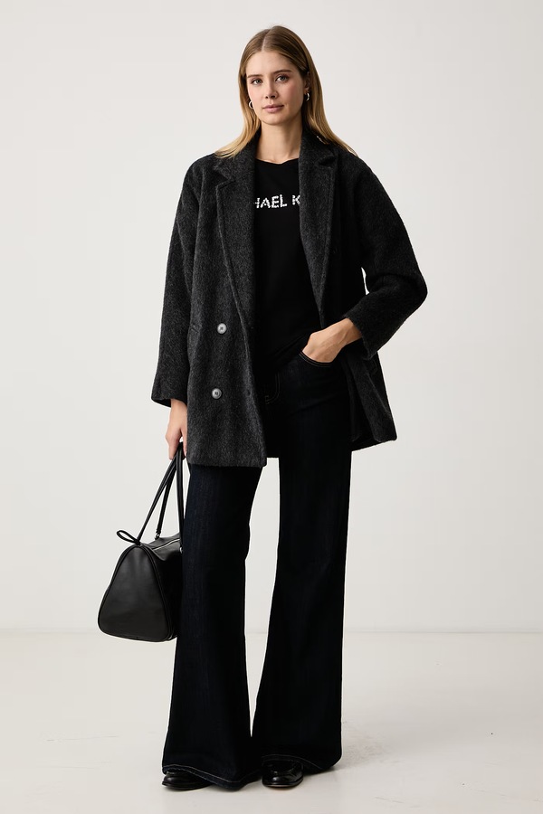 Футболка жіноча бавовняна MICHAEL Michael Kors колір чорний фото 2