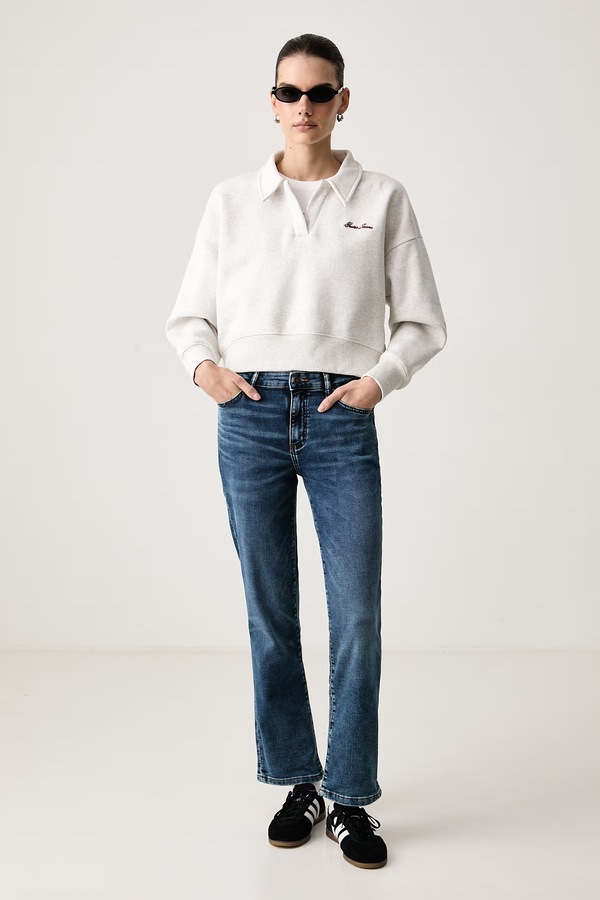Футболка жіноча бавовняна з еластаном Guess Jeans колір білий фото 2