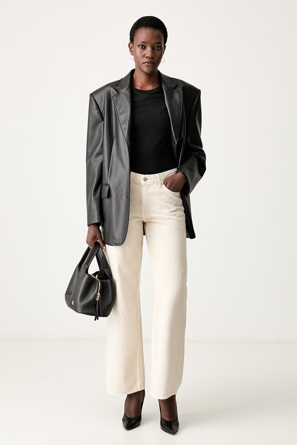 Футболка basic женская хлопковая с эластаном Armani Exchange цвет черный