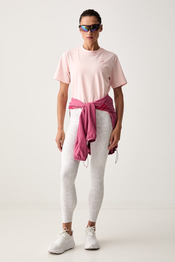 Футболка для тренувань жіноча adidas by Stella McCartney колір рожевий