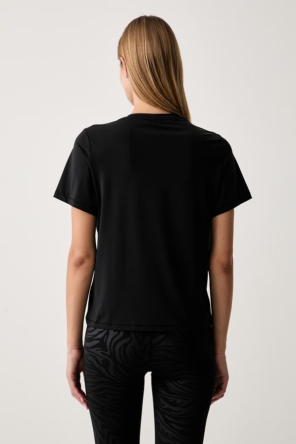 Футболка для тренувань жіноча adidas Performance Strength Essentials колір чорний фото 2