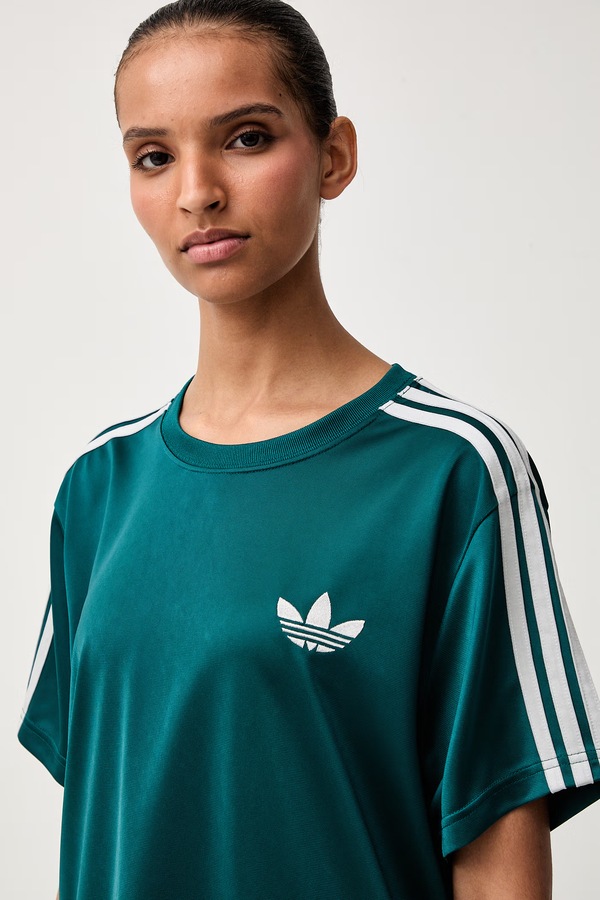 Футболка жіноча adidas Originals Firebird колір бірюзовий фото 4