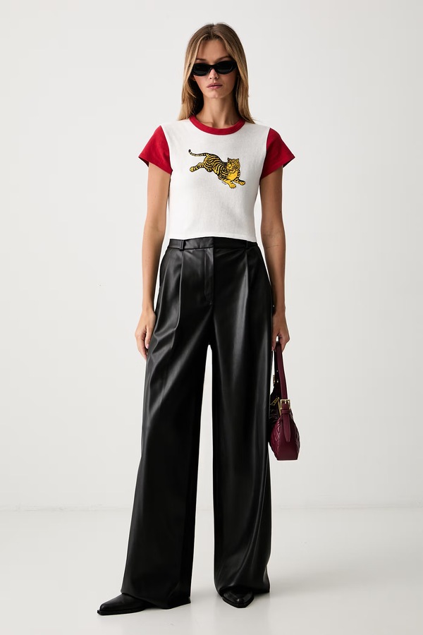 Топ жіночий бавовняний Kenzo колір білий фото 2