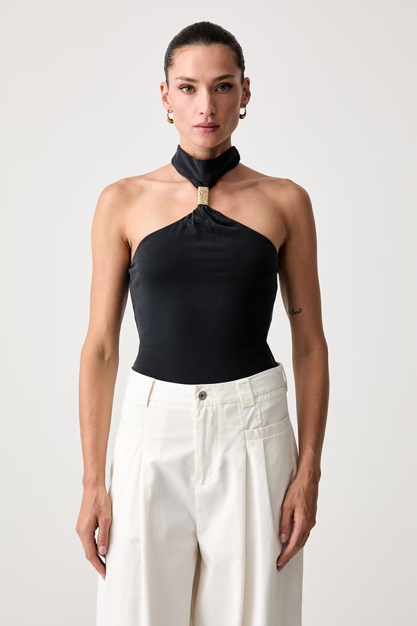 Боди женское с модалом Marciano by Guess SORAYA цвет черный