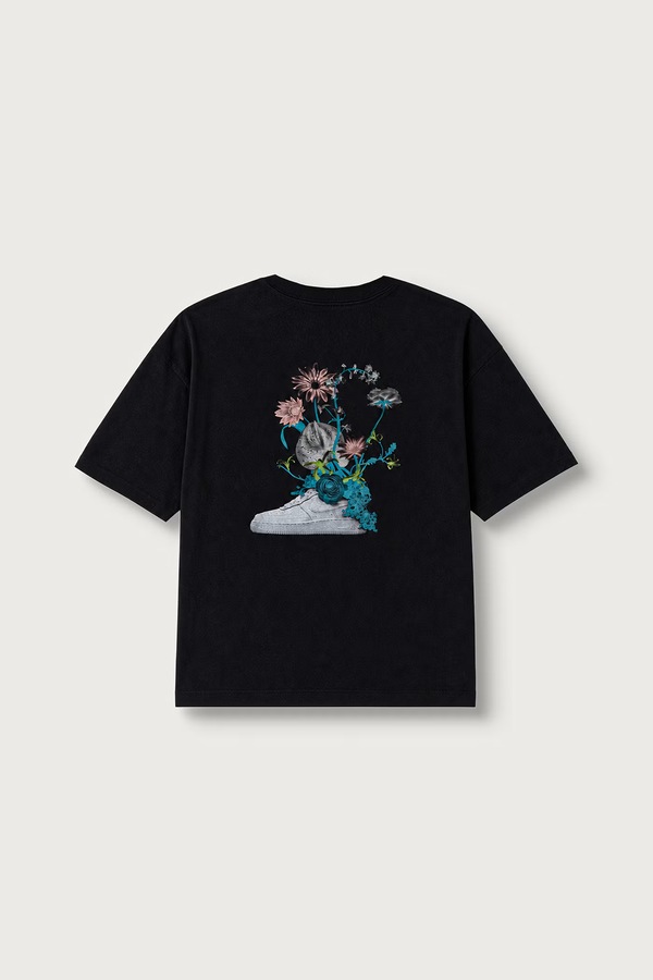Футболка дитяча бавовняна Nike Sportswear Club колір чорний фото 2
