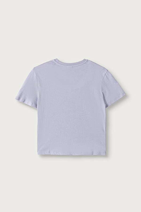 Футболка дитяча бавовняна United Colors of Benetton колір фіолетовий