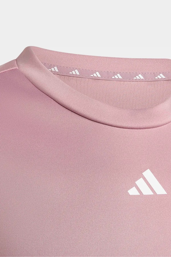 Спортивна футболка дитяча adidas колір рожевий фото 4