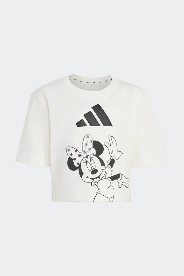Футболка дитяча бавовняна з еластаном adidas DISNEY MINNIE MOUSE колір бежевий