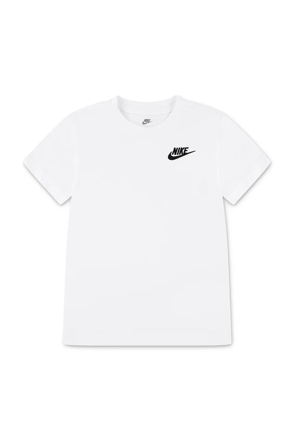 Футболка детская с хлопком Nike цвет белый