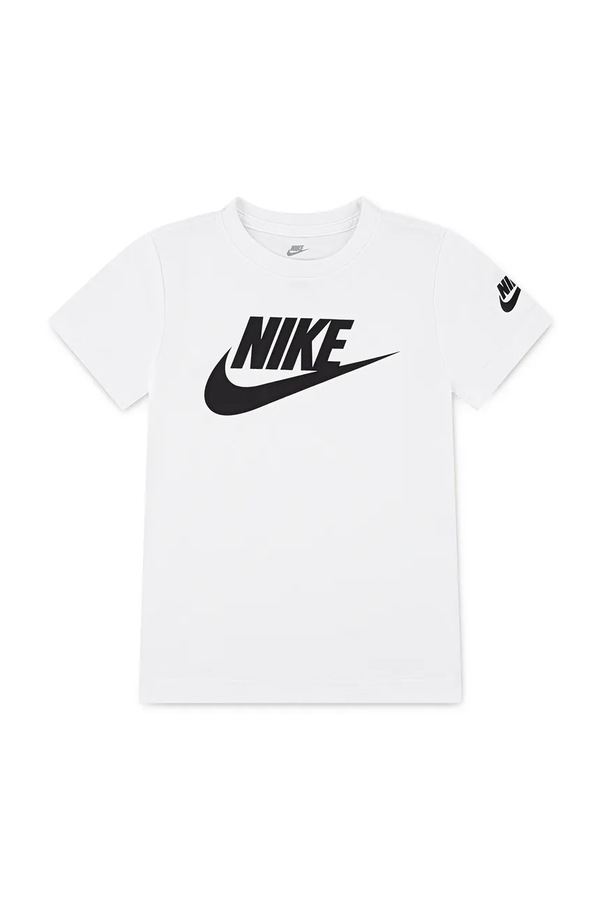 Футболка детская с хлопком Nike цвет белый