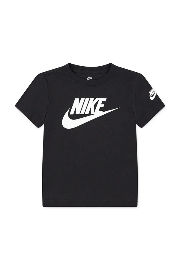 Футболка детская с хлопком Nike цвет черный