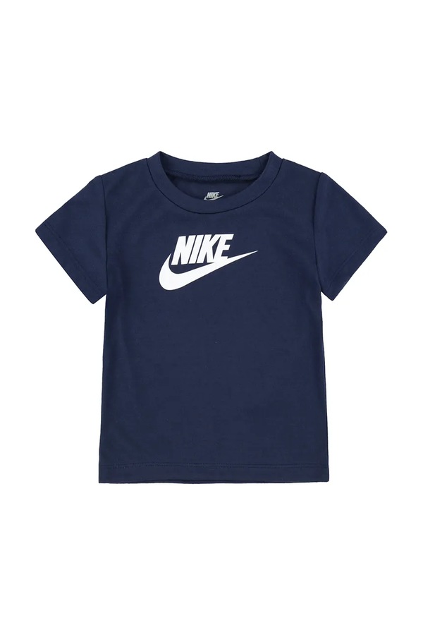 Футболка дитяча бавовняна Nike колір темно-синій