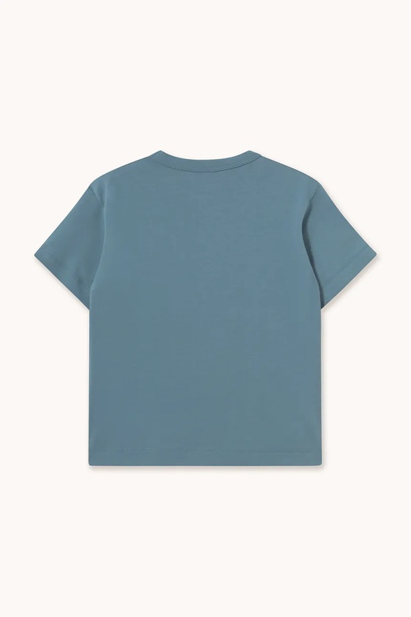 Футболка дитяча бавовняна Tinycottons DOG GRAPHIC TEE колір блакитний