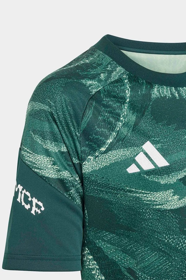 Спортивна футболка дитяча adidas Performance REAL MADRID колір зелений фото 3