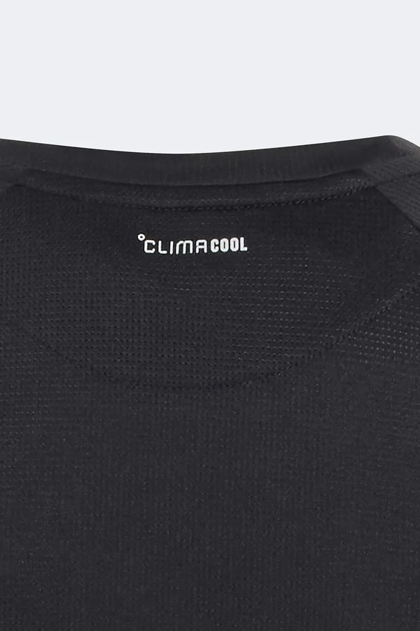 Спортивна футболка дитяча adidas TRAIN ESSENTIALS SEASONAL колір чорний фото 2