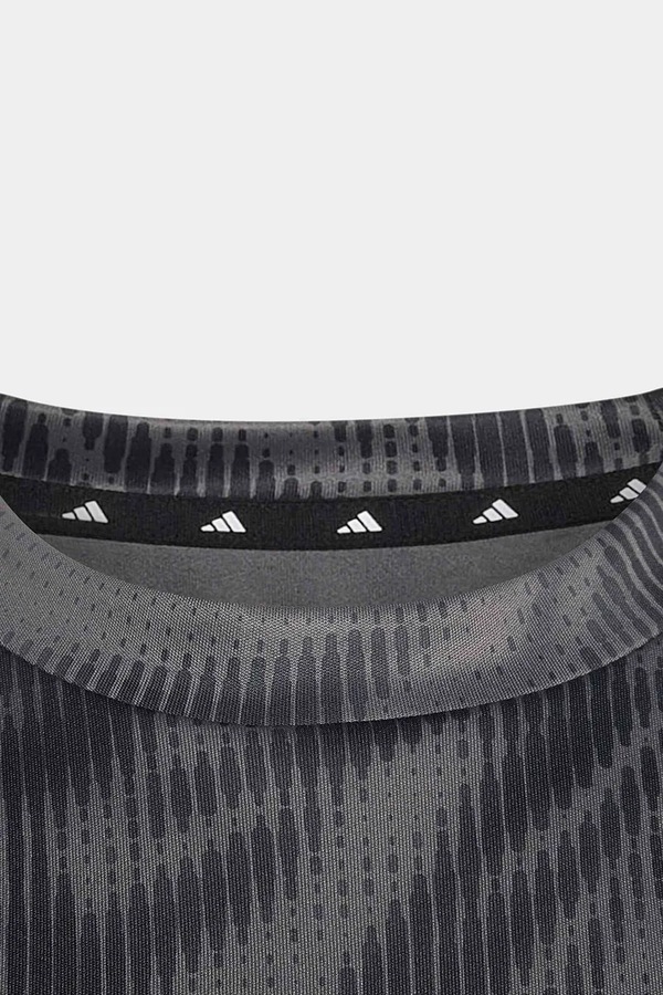 Футболка дитяча adidas колір сірий фото 4