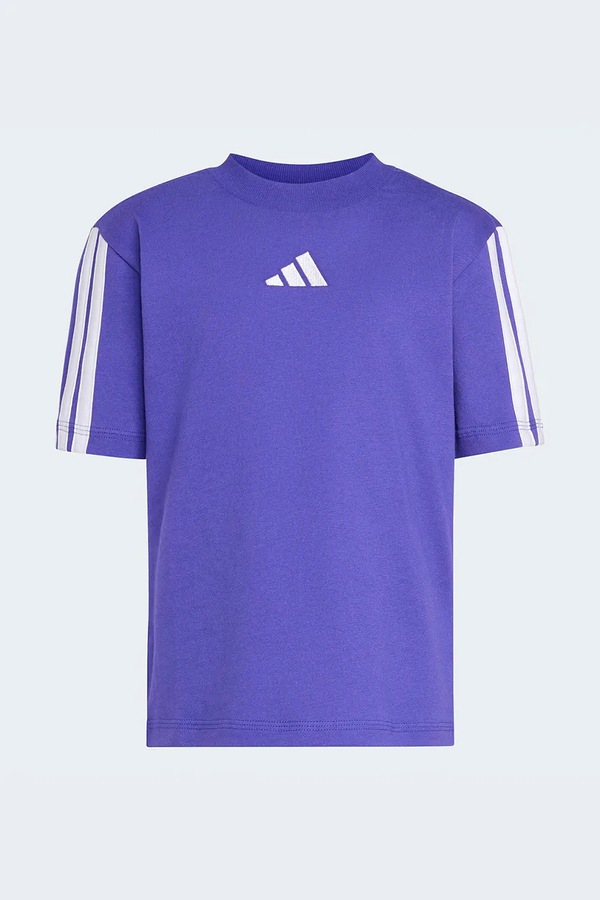 Футболка дитяча бавовняна adidas колір фіолетовий