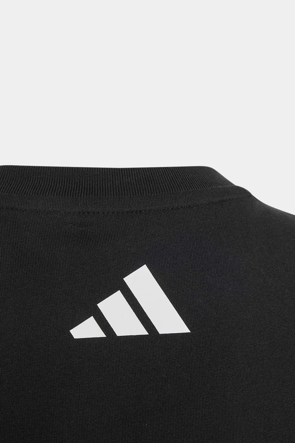 Футболка детская хлопковая adidas Performance MERCEDES цвет черный фото 2