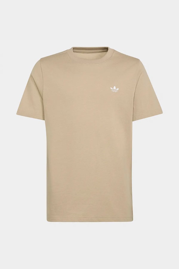 Футболка basic дитяча бавовняна adidas Originals колір бежевий
