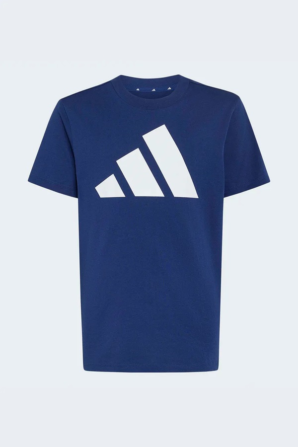 Футболка дитяча бавовняна adidas колір темно-синій