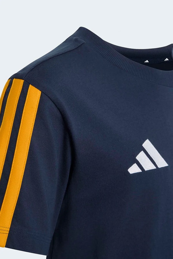Футболка дитяча бавовняна adidas Performance REAL MADRID колір темно-синій фото 4
