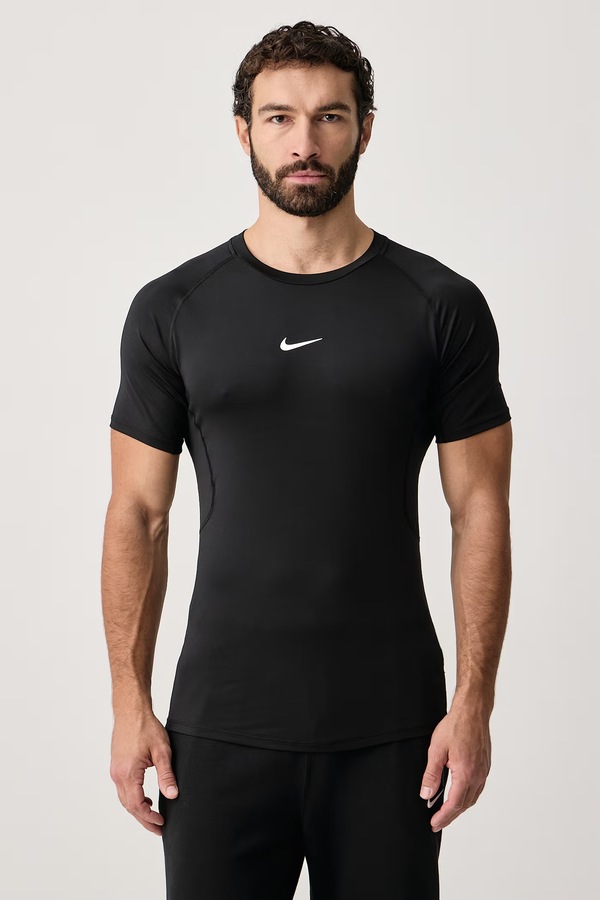 Футболка для тренувань чоловіча Nike Pro Dri-FIT колір чорний
