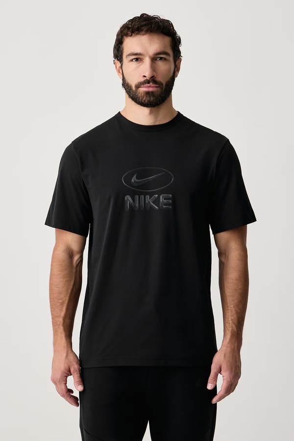Спортивна футболка чоловіча Nike Hyserve UV Dri-FIT колір чорний