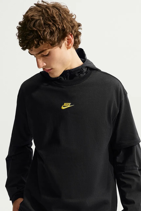 Футболка жіноча бавовняна Nike Sportswear Premium Essentials колір чорний фото 3