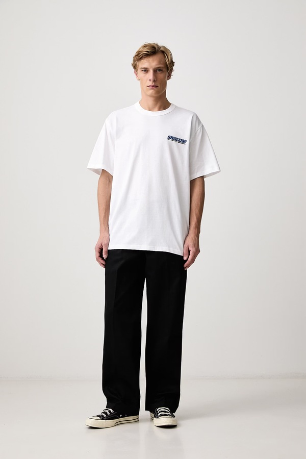 Футболка чоловіча бавовняна Dickies колір білий фото 2