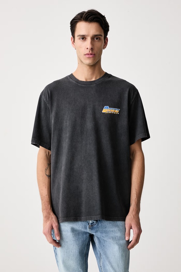 Футболка чоловіча бавовняна Dickies колір чорний фото 3