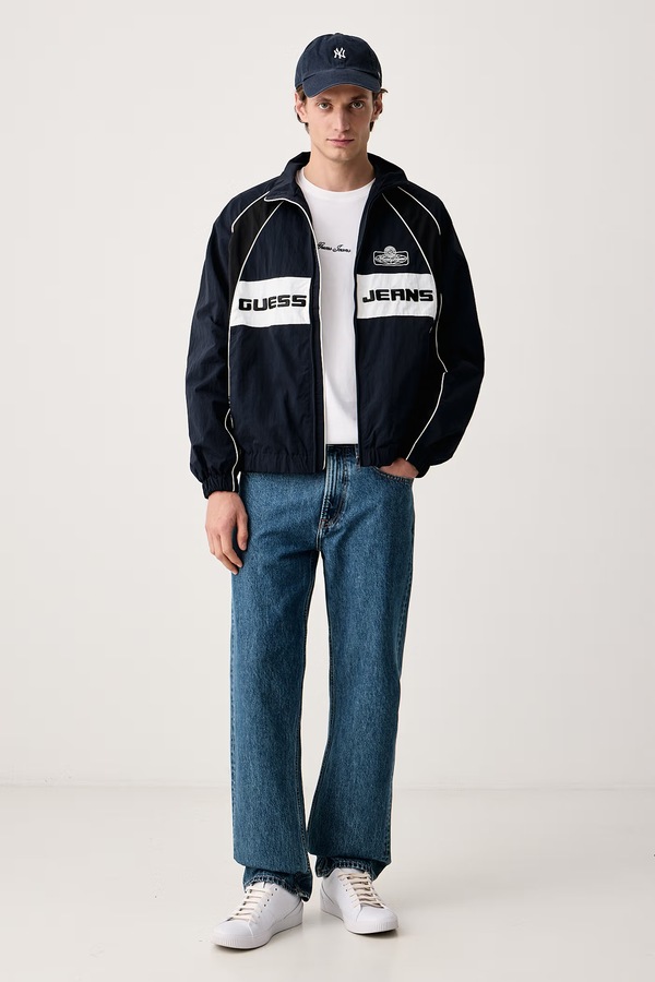 Футболка чоловіча бавовняна Guess Jeans колір білий