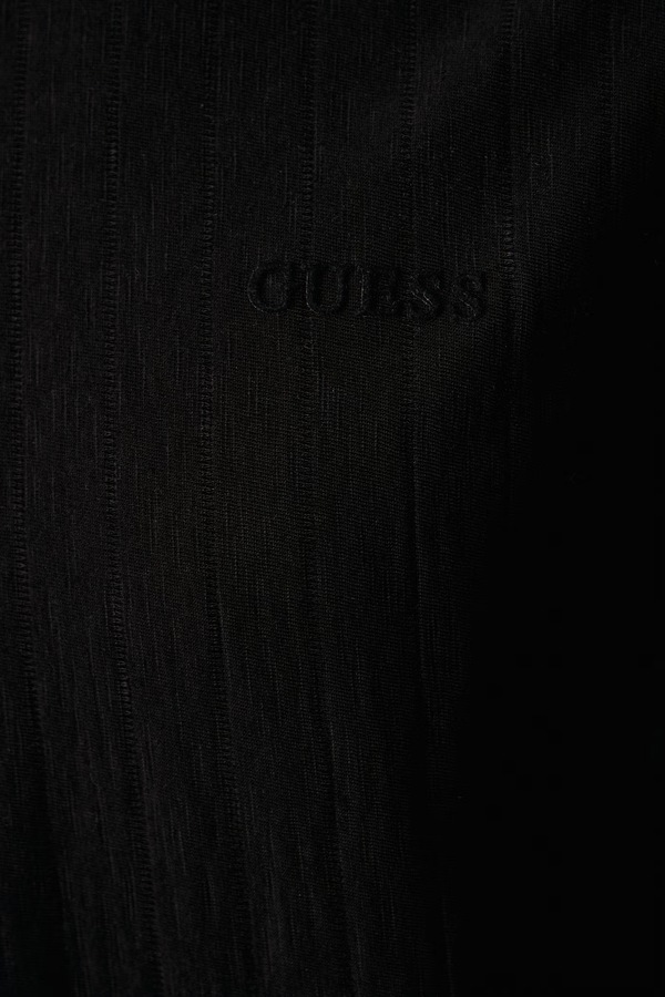 Футболка чоловіча бавовняна Guess WALT колір чорний фото 4