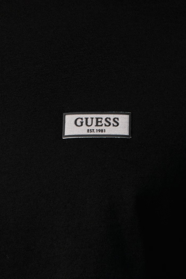 Футболка чоловіча бавовняна Guess колір чорний фото 4