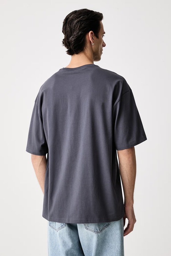Футболка чоловіча бавовняна adidas Originals NCLR Loose колір сірий фото 3